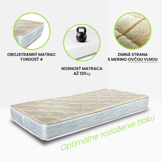 Matrac  Merino LUX výška-18cm