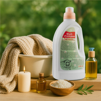 Jemný prací gél s lanolínom na vlnu a jemné tkaniny – 1500 ml